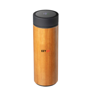 Bouteille isotherme en inox et bambou certifié Smart Éco 500 mL