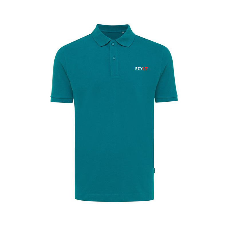 Polo unisexe en coton et bio certifiés Iqoniq Yosemite 220 g