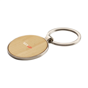Porte-clés en bambou Circle