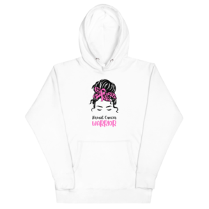 sweatshirt à capuche pour la Lutte contre le Cancer du Sein